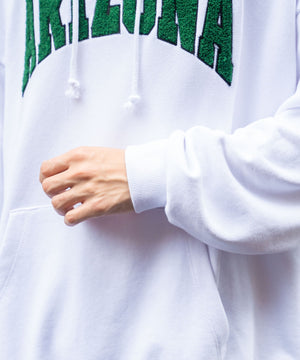 ヘビーウエイトサガラカレッジプルパーカー