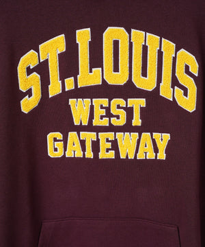 ヘビーウエイトサガラカレッジプルパーカー