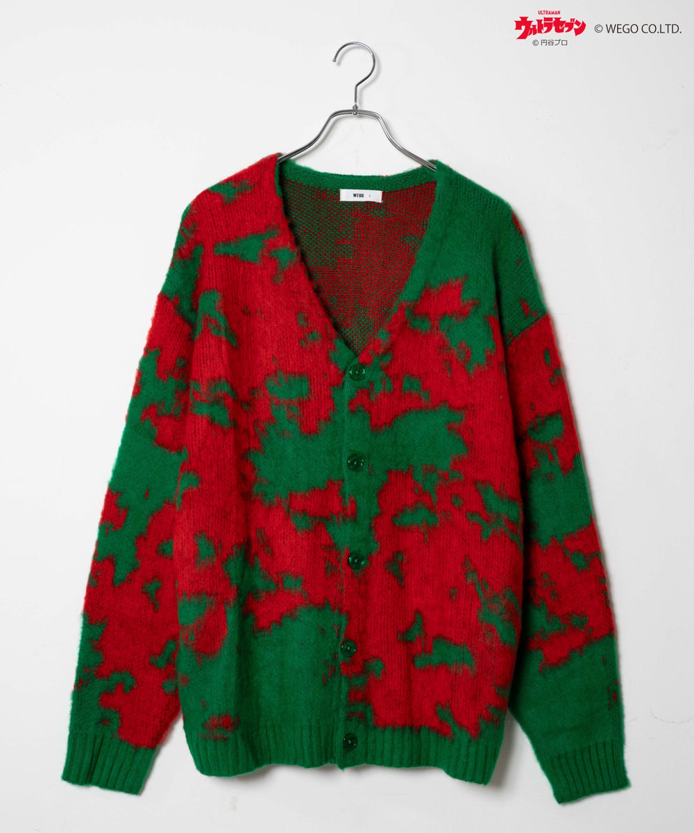 ウルトラマン　モヘアライクBIGカーディガン