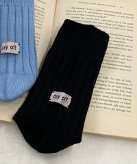 バックデザインクルーソックス(23-25cm)