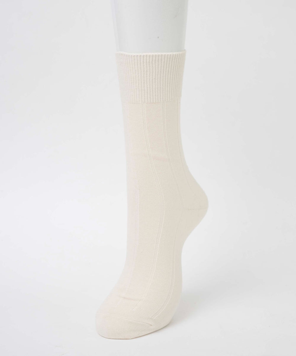 無地リブソックス（R）(25-27cm)