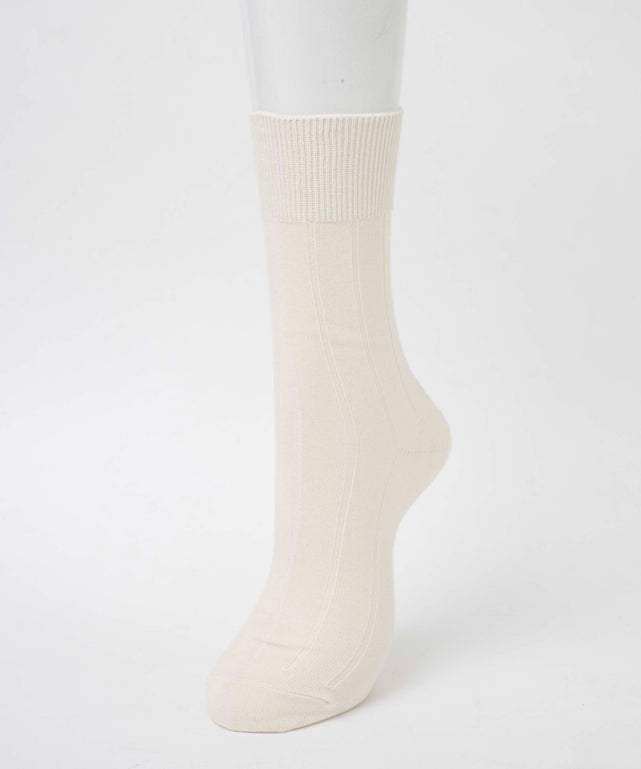 無地リブソックス（R）(25-27cm)