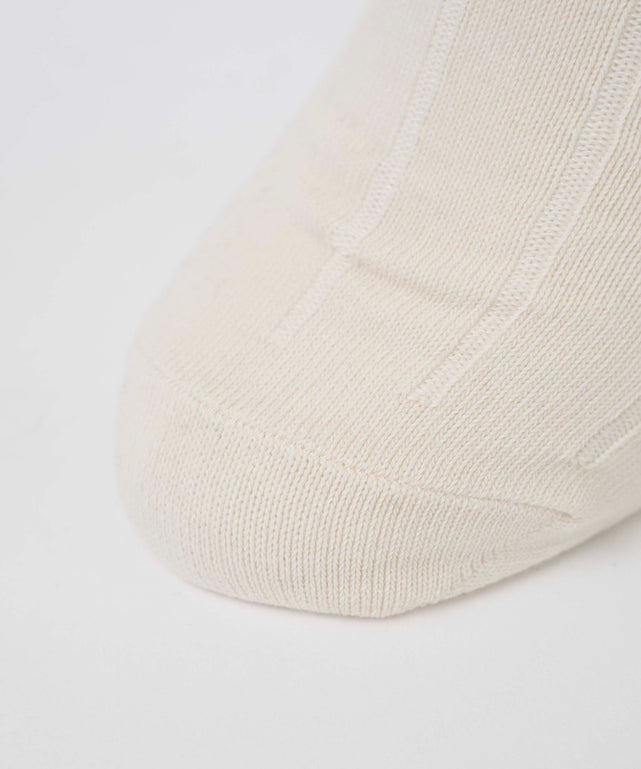 無地リブソックス（R）(25-27cm)
