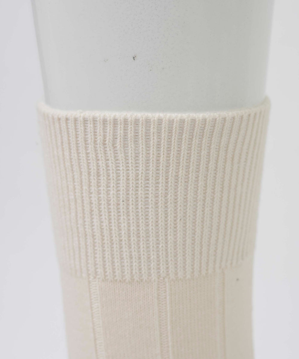 無地リブソックス（R）(25-27cm)