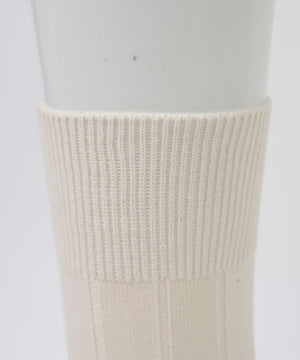 無地リブソックス（R）(25-27cm)