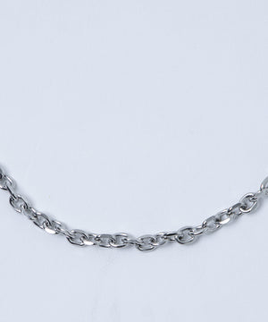 Mサージカルステンレスチェーンネックレス