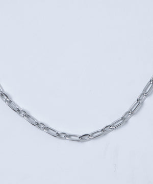 Mサージカルステンレスチェーンネックレス