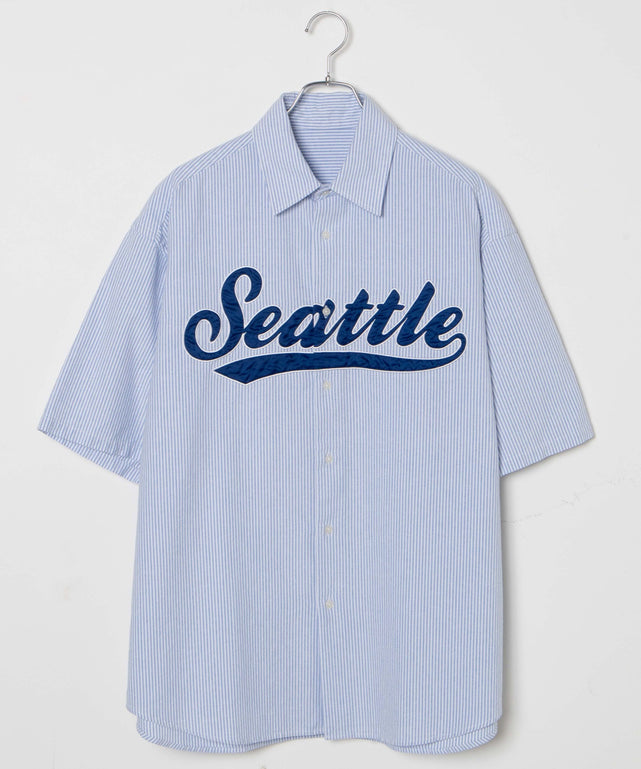 ブルー系ストライプ