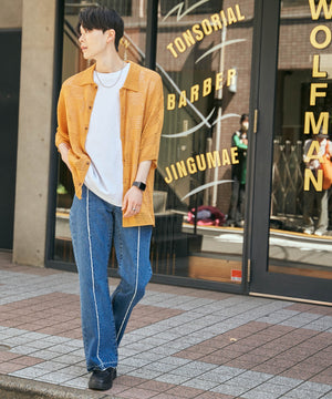 マスタード モデル：177cm L着用