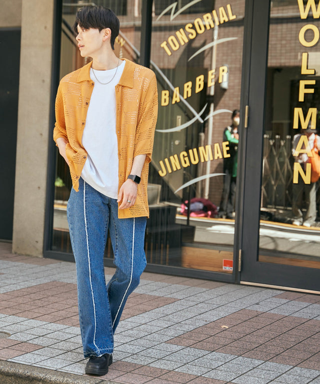 マスタード モデル：177cm L着用