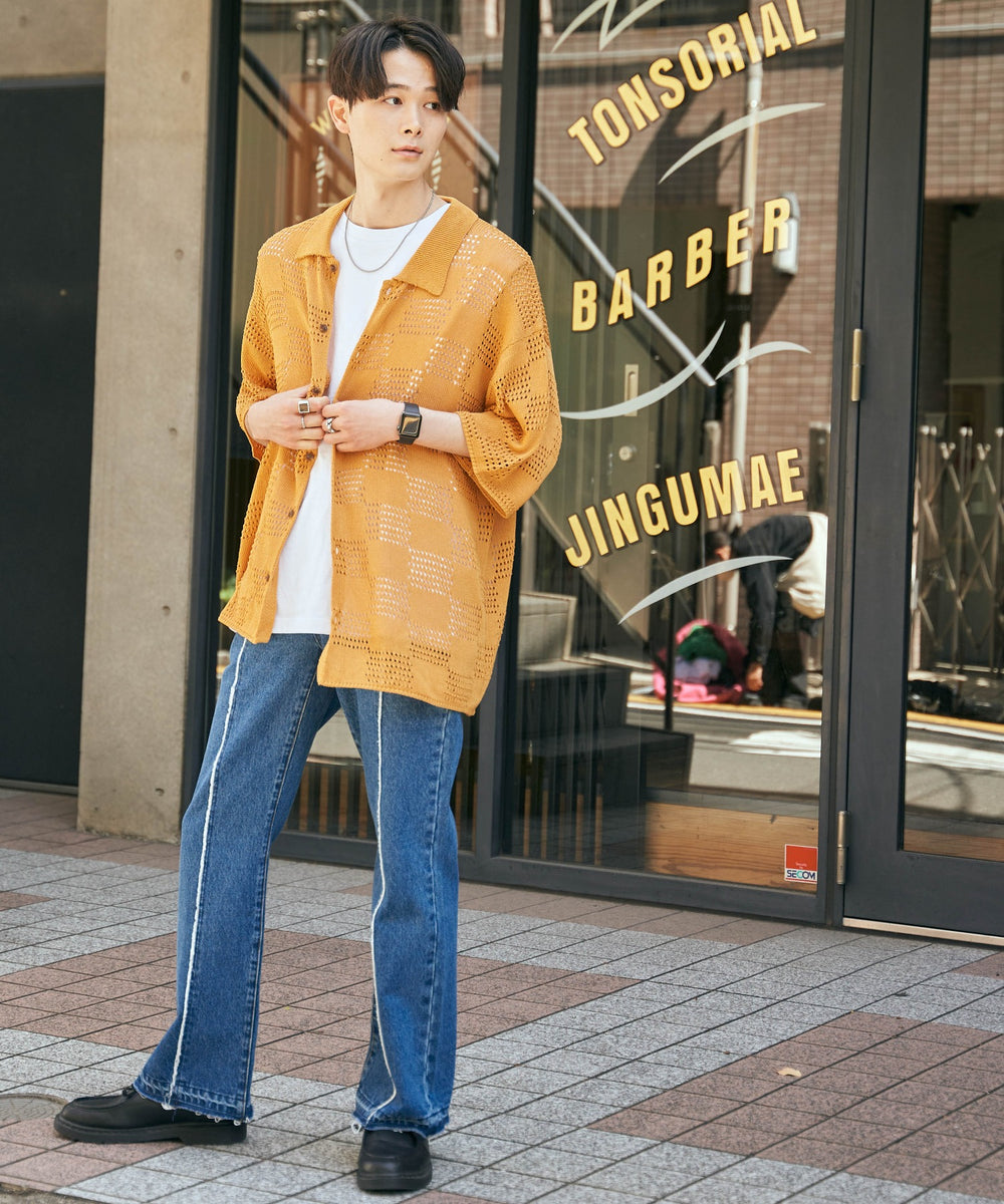 マスタード モデル：177cm L着用