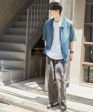 ターコイズ モデル：177cm L着用