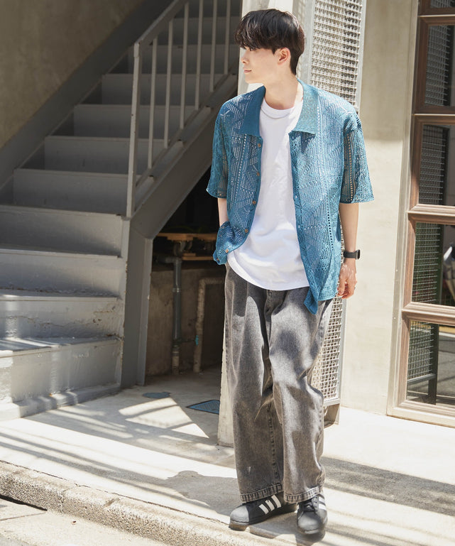 ターコイズ モデル：177cm L着用