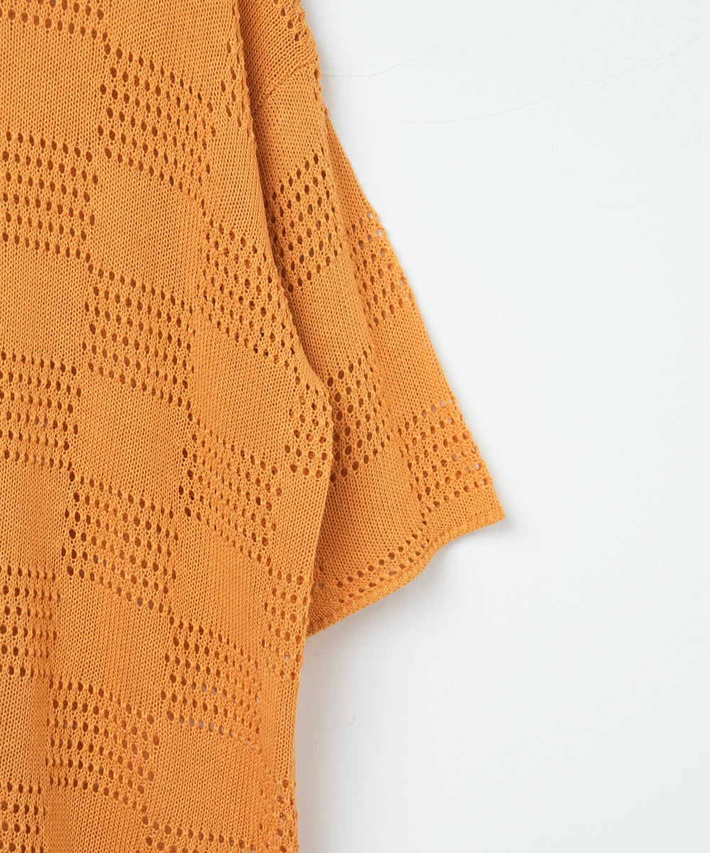 メッシュニットBIGシャツ