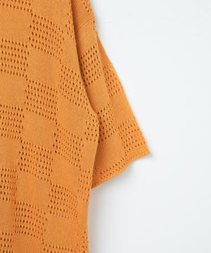 メッシュニットBIGシャツ