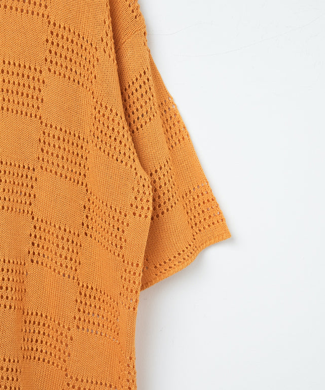 メッシュニットBIGシャツ