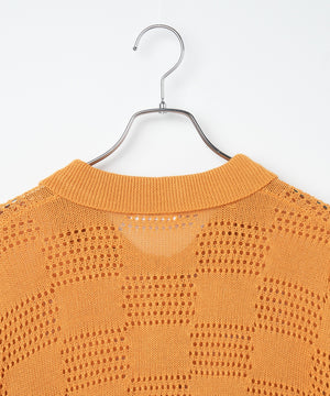 メッシュニットBIGシャツ