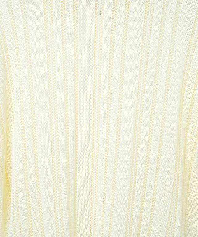 メッシュニットBIGシャツ