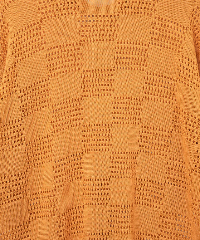 メッシュニットBIGシャツ