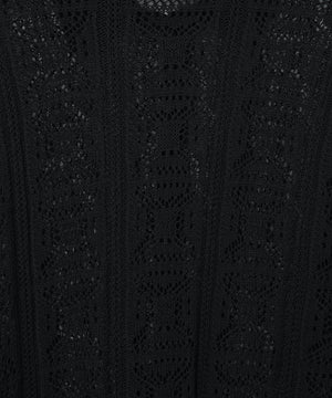 メッシュニットBIGシャツ