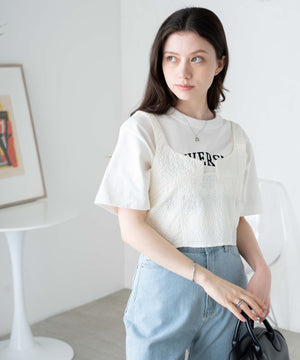 オフホワイト モデル：160cm F着用