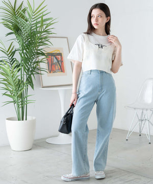 オフホワイト モデル：160cm F着用