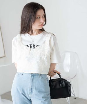 オフホワイト モデル：160cm F着用