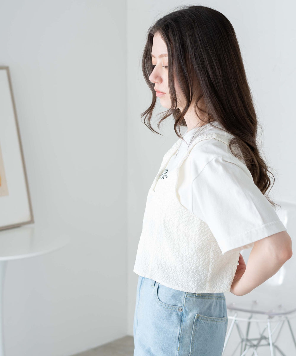 オフホワイト モデル：160cm F着用