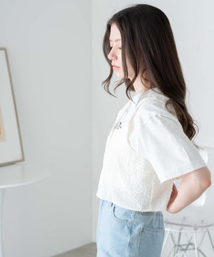 オフホワイト モデル：160cm F着用