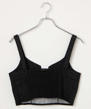 フラワージャガードビスチェ