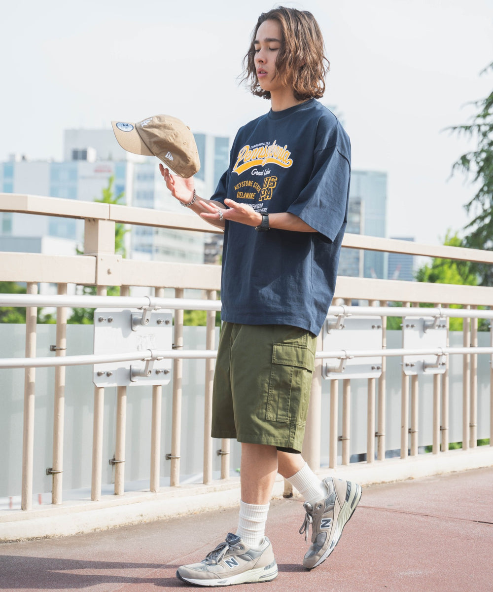 カーキ モデル：174cm L着用