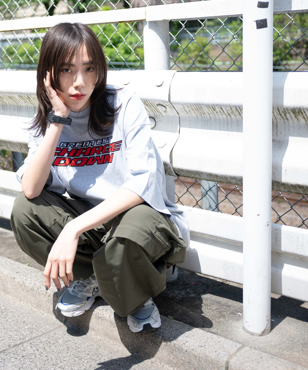 柄5 モデル:166cm L着用