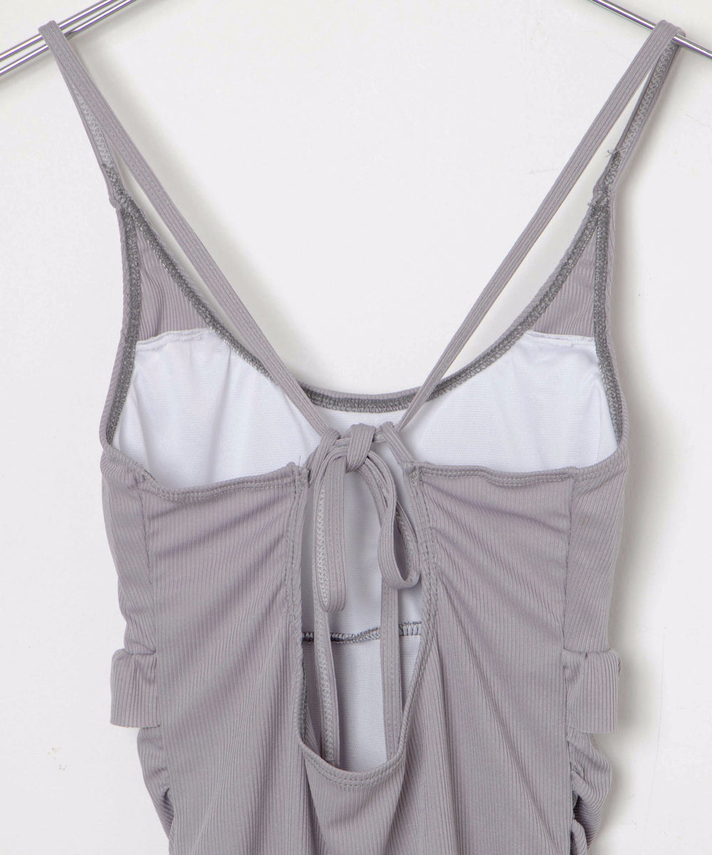 ボレロセットリブフリルスウィムウェア