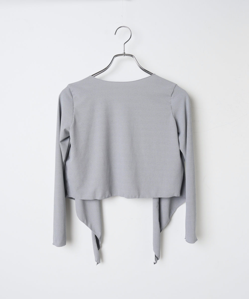 ボレロセットリブフリルスウィムウェア