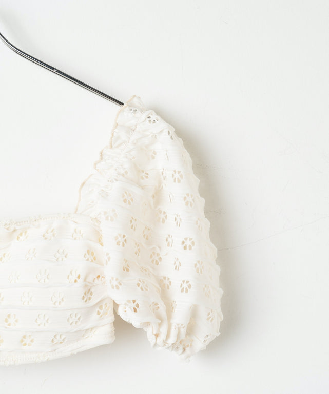 カットレース2ピーススウィムウェア