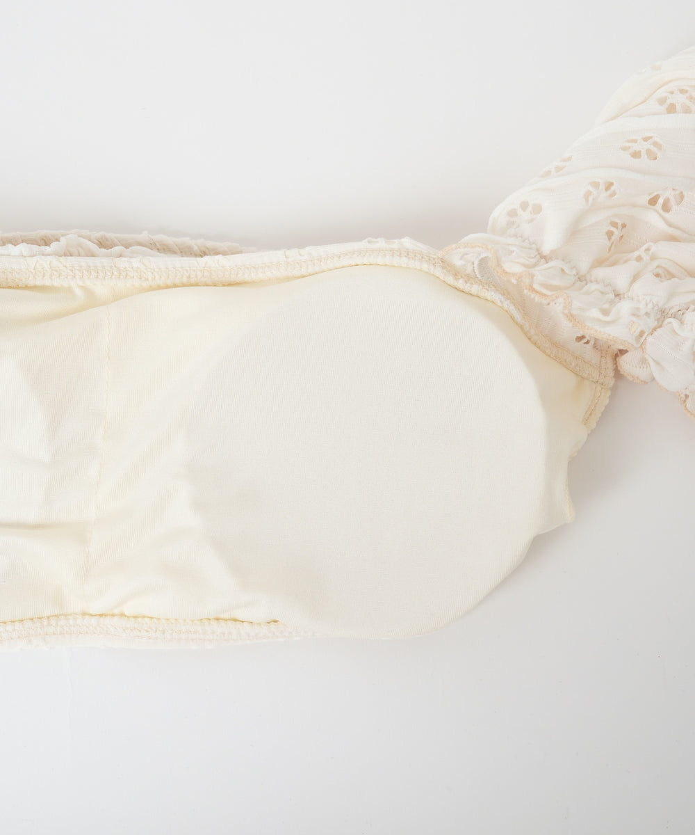 カットレース2ピーススウィムウェア