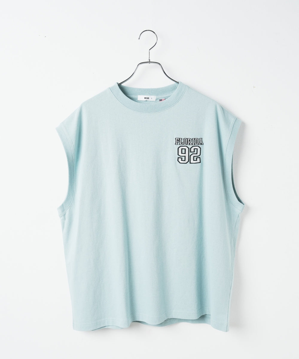 アクセ付きアンサンブルカットベストT