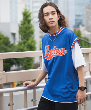 ブルー モデル：174cm L着用