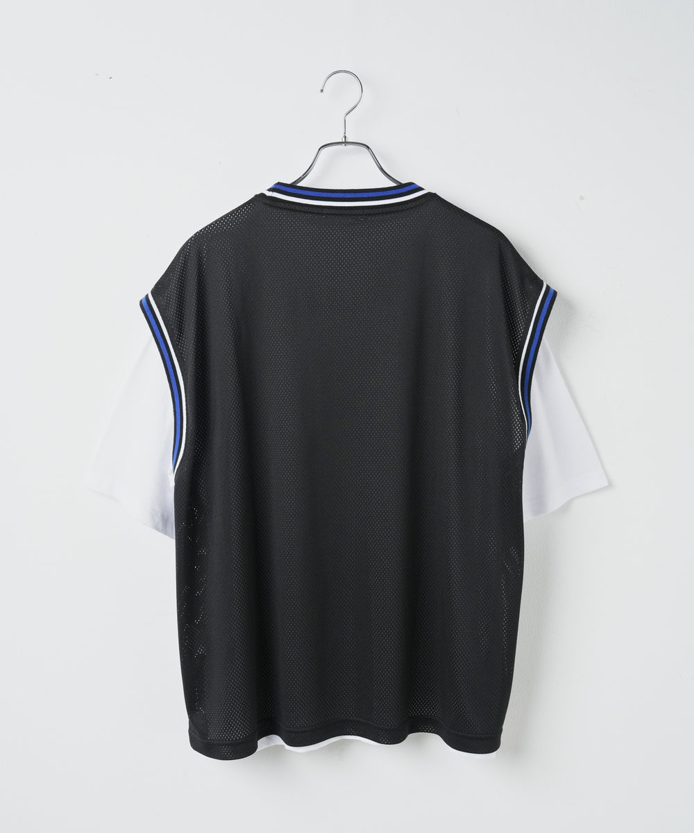 アンサンブルメッシュベストT