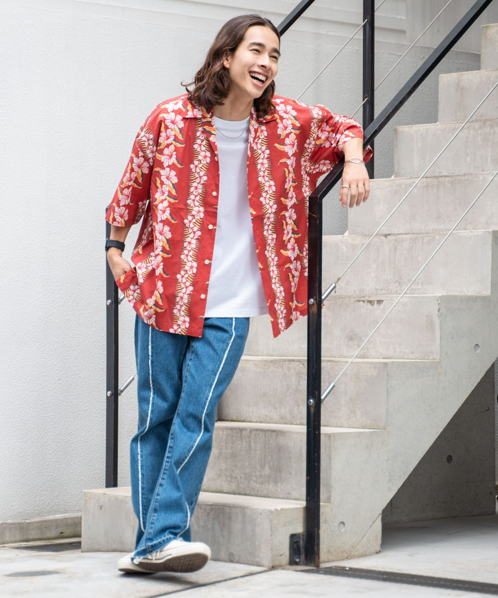 柄4 モデル：174㎝ L着用