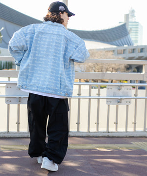 デニム淡色 モデル：174㎝ F着用