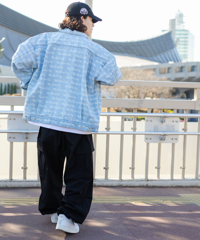 デニム淡色 モデル：174㎝ F着用