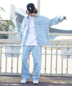 デニム淡色 モデル：174㎝ F着用