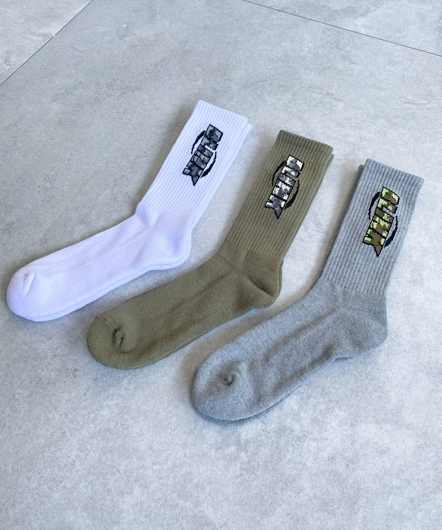 ロゴソックス(25-27cm)