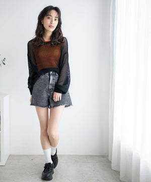 ブラックその他 モデル：164cm M着用