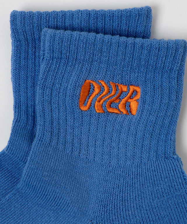 刺繍パイルソックス（U）