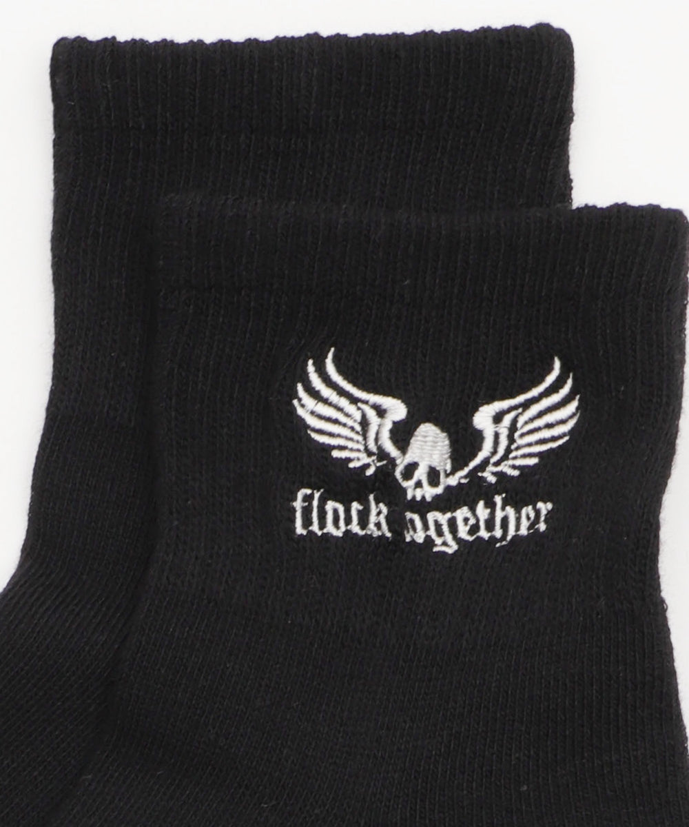 刺繍パイルソックス（U）