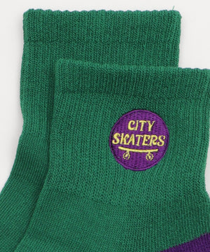 刺繍パイルソックス（U）