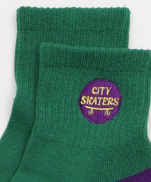 刺繍パイルソックス（U）