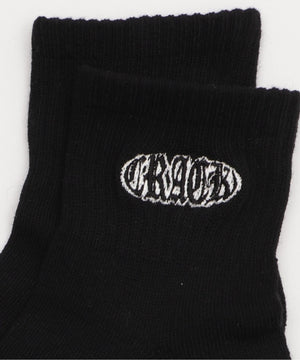 刺繍パイルソックス（U）